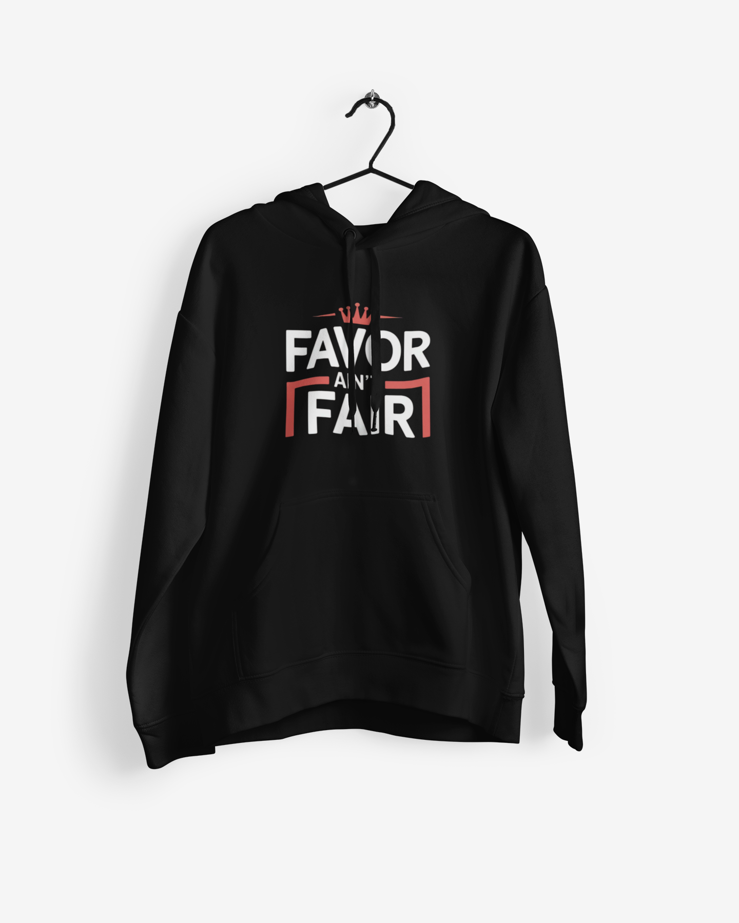 Favor Ain't Fair Hoodie – Bold Statement Graphic Pullover