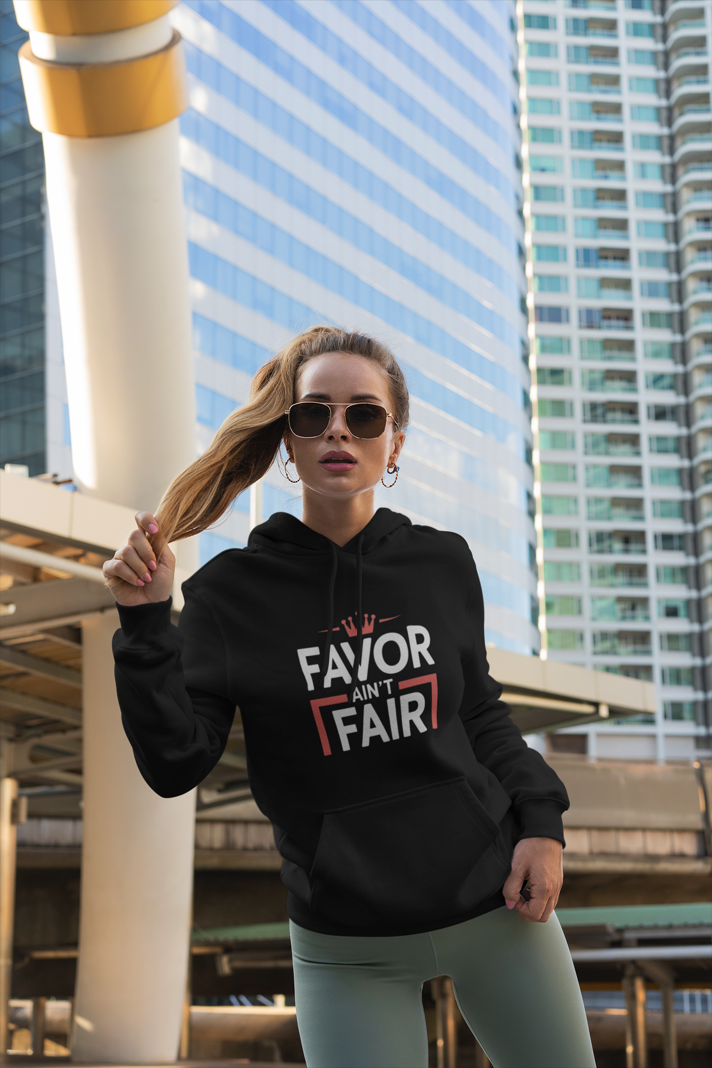 Favor Ain't Fair Hoodie – Bold Statement Graphic Pullover