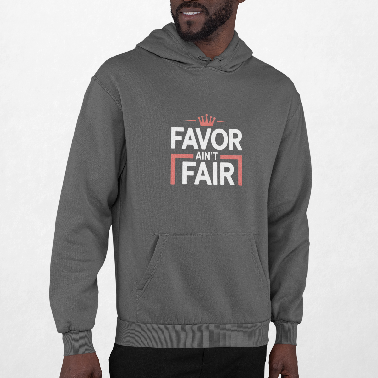 Favor Ain't Fair Hoodie – Bold Statement Graphic Pullover