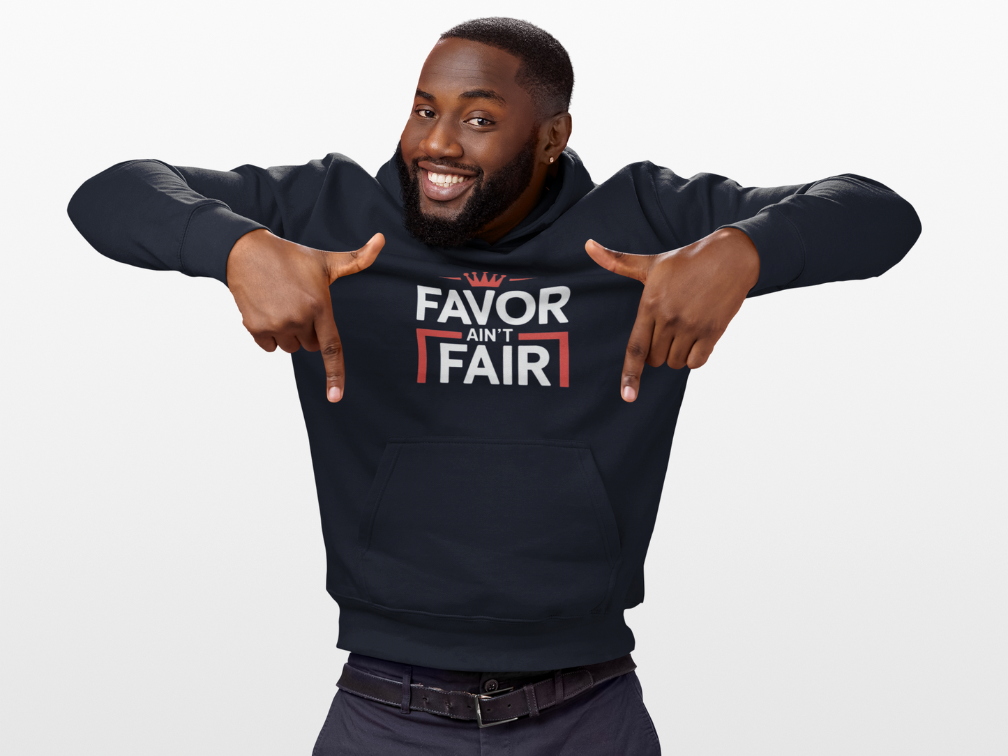Favor Ain't Fair Hoodie – Bold Statement Graphic Pullover