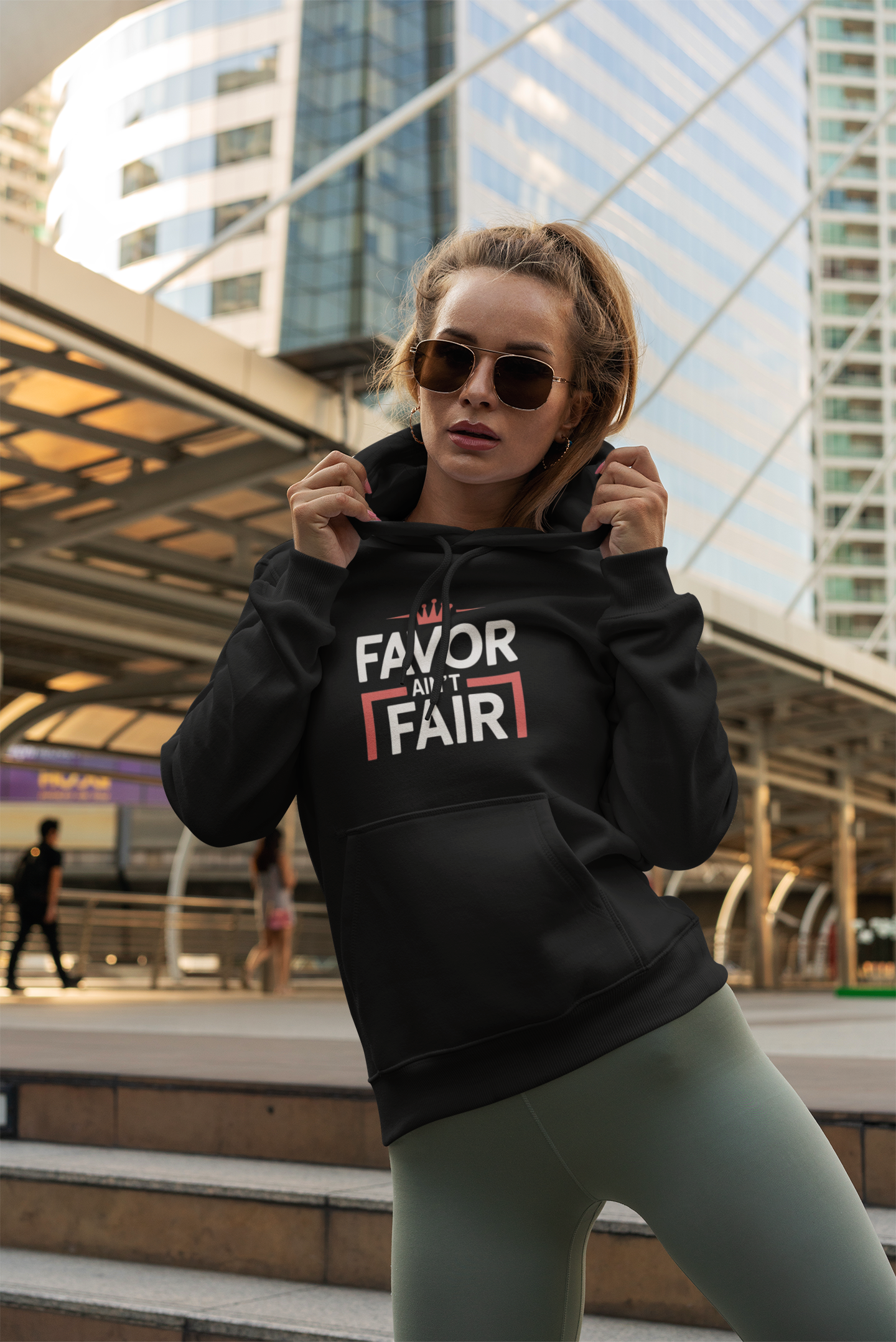 Favor Ain't Fair Hoodie – Bold Statement Graphic Pullover