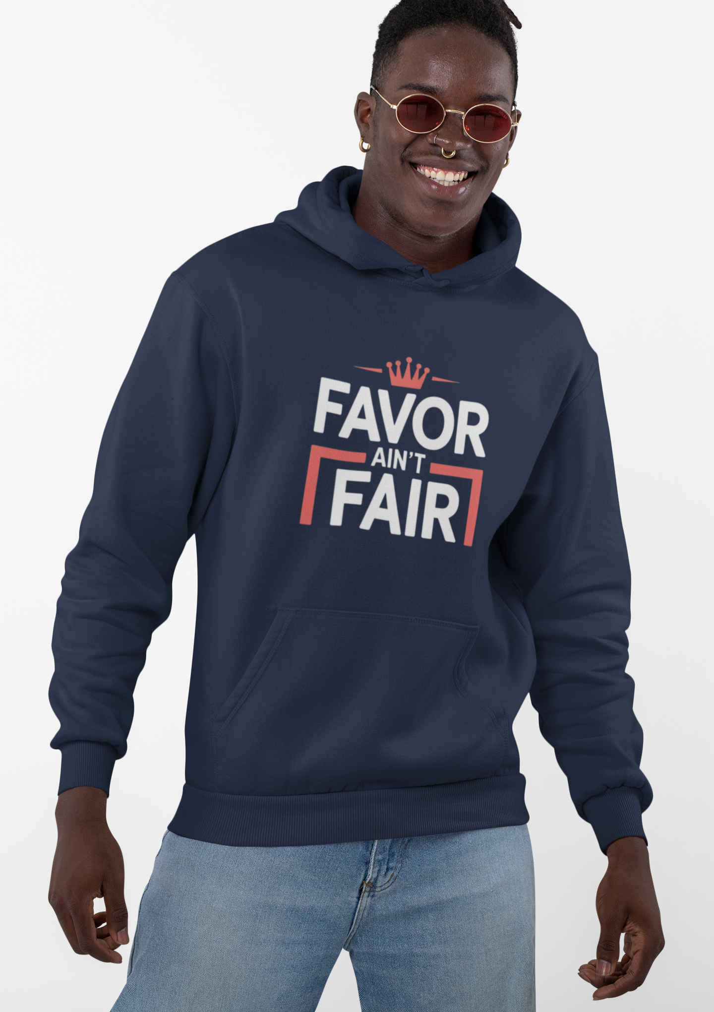 Favor Ain't Fair Hoodie – Bold Statement Graphic Pullover