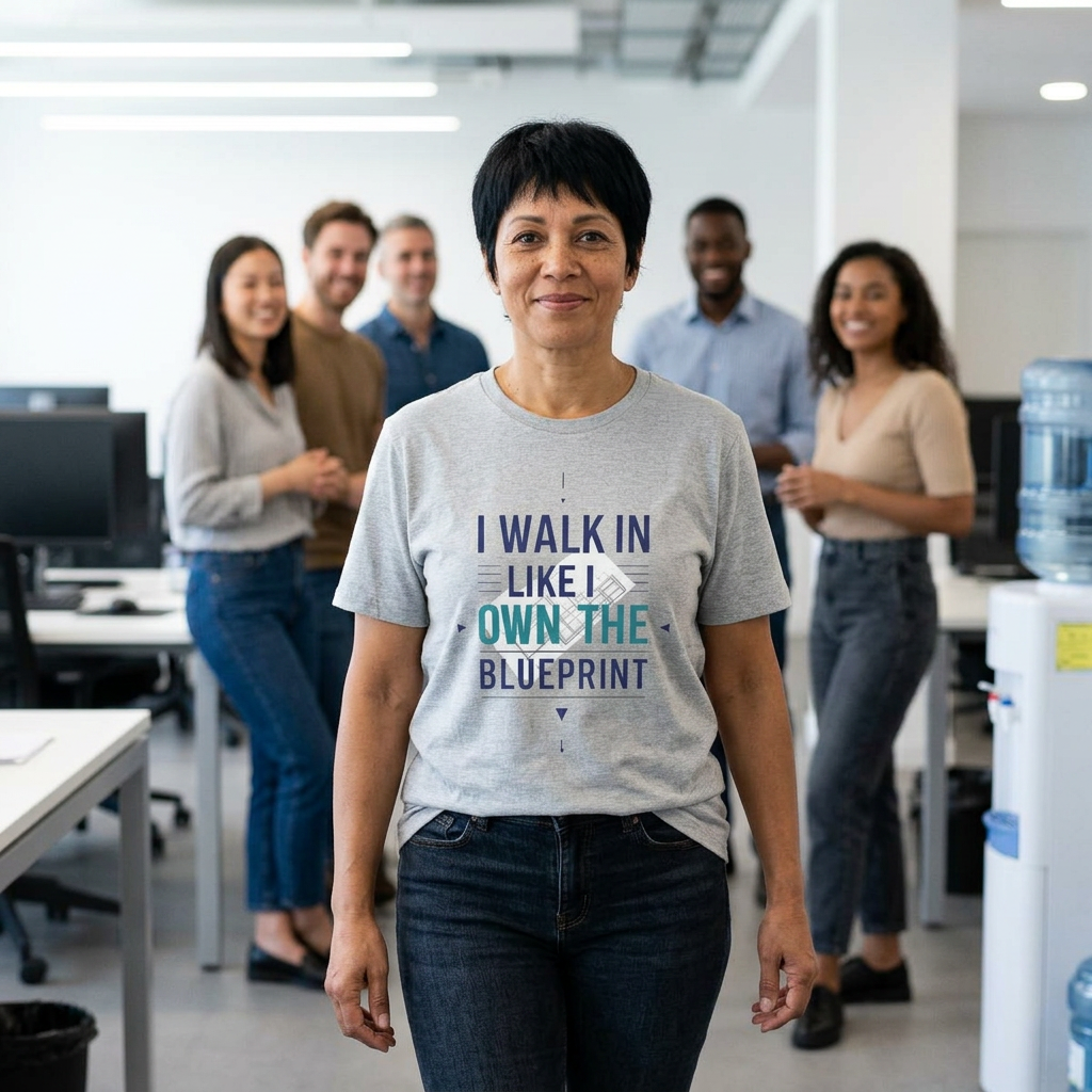 I Walk In Like I Own The Place T-Shirt — Confident Statement Tee