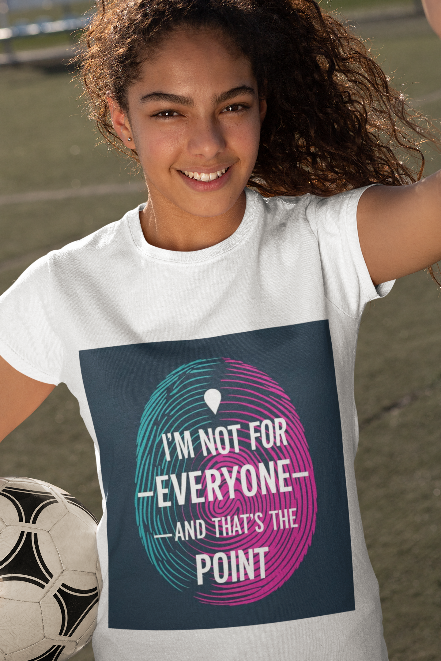 Statement T-Shirt — "I'm Not For Everyone" Graphic Tee