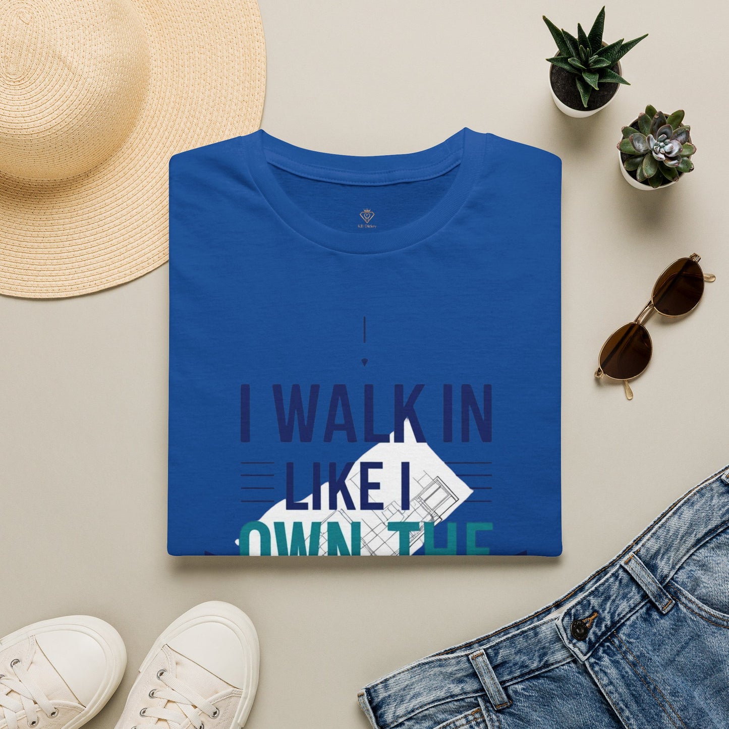 I Walk In Like I Own The Place T-Shirt — Confident Statement Tee
