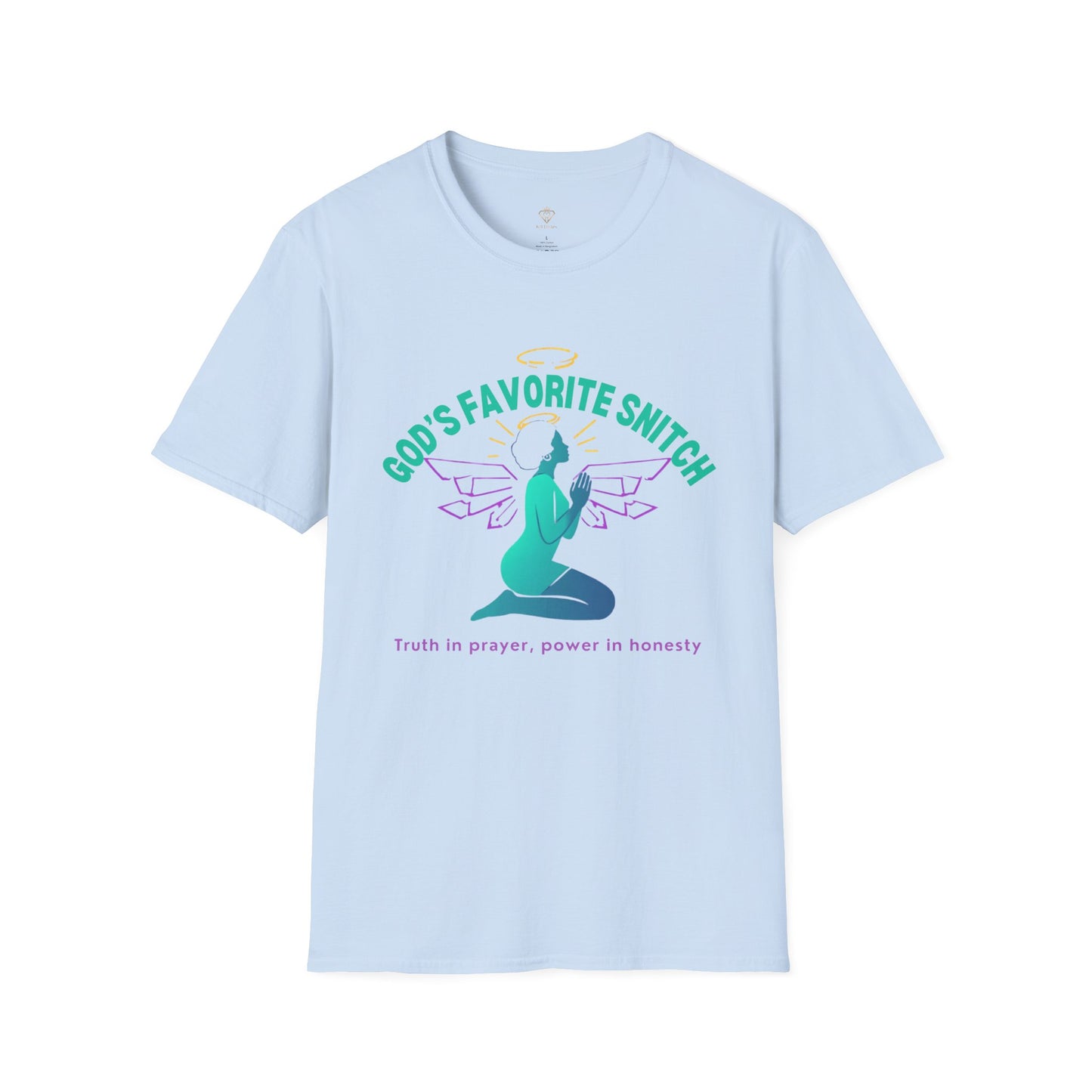 God's Favorite Snitch T-Shirt — Prayerful Faith Graphic Tee