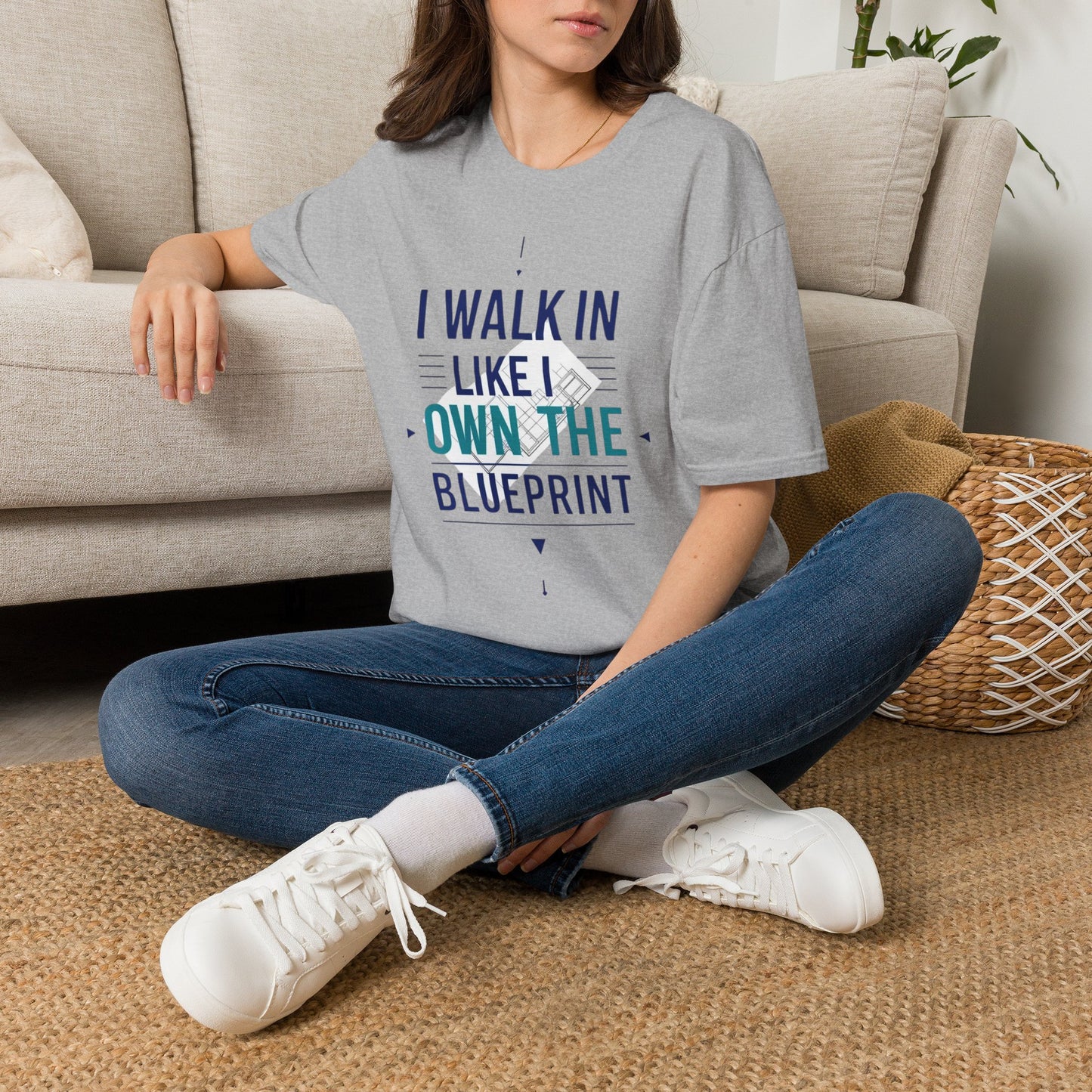 I Walk In Like I Own The Place T-Shirt — Confident Statement Tee