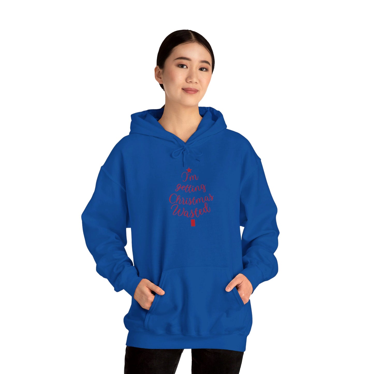 Christmas Wasted - Unisex Heavy Blend™ Hooded Sweatshirt