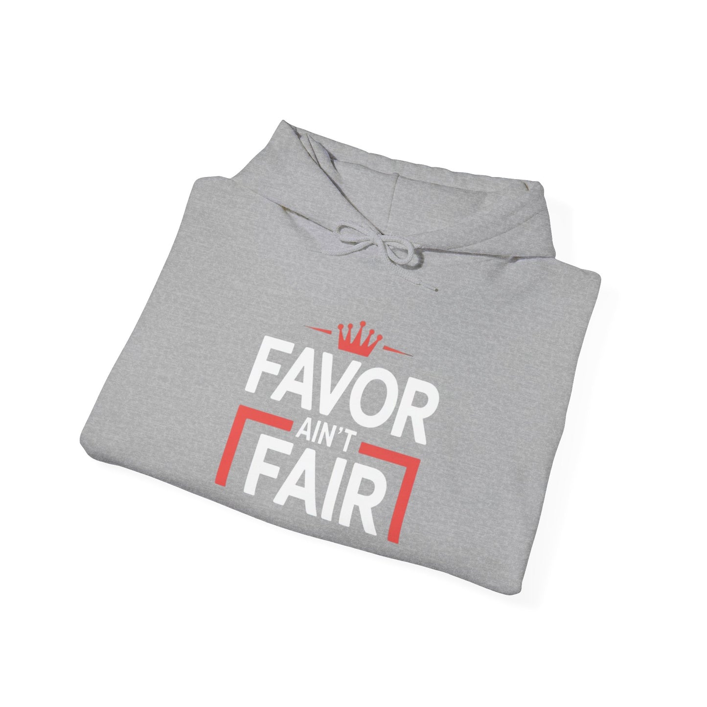 Favor Ain't Fair Hoodie – Bold Statement Graphic Pullover