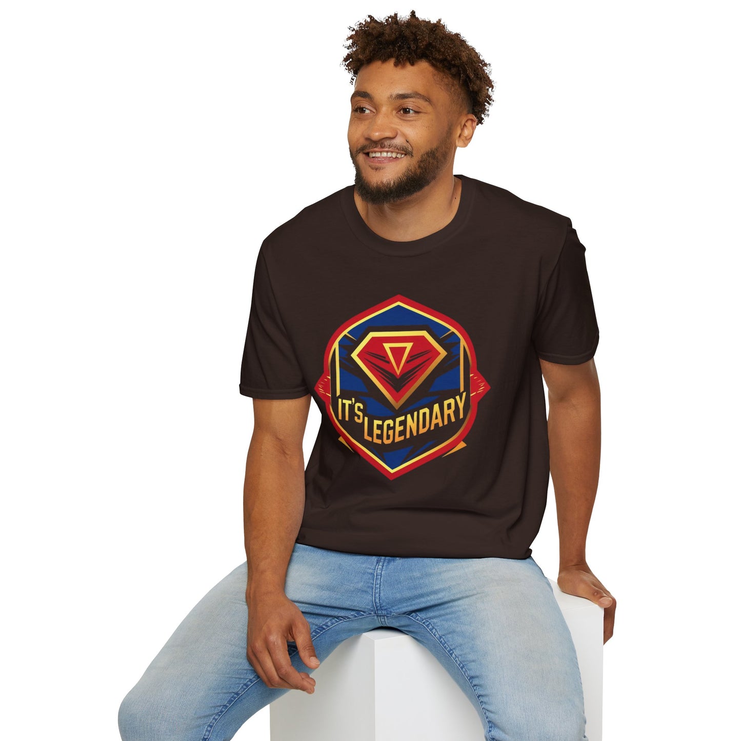 Legendary Unisex Softstyle T-Shirt - Perfect for Superhero Lovers, Anniversaries, Birthdays, or Everyday Wear, Comic Gift, Casual Tee, [...]