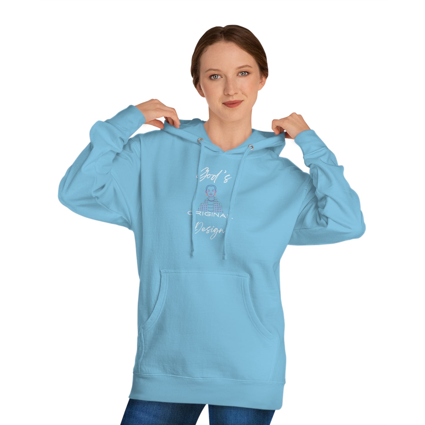 God Original Design Hooded Sweatshirt-ladies