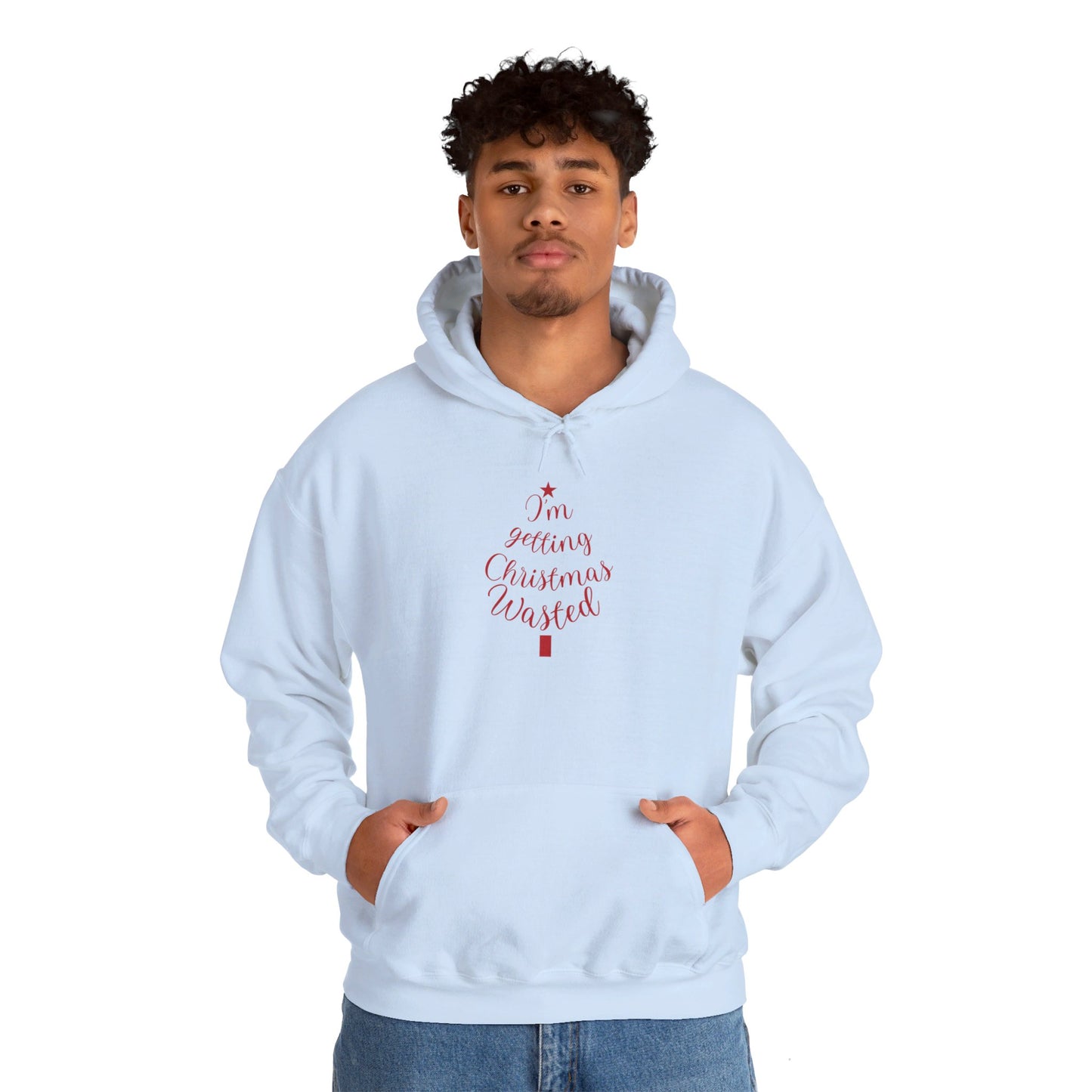 Christmas Wasted - Unisex Heavy Blend™ Hooded Sweatshirt