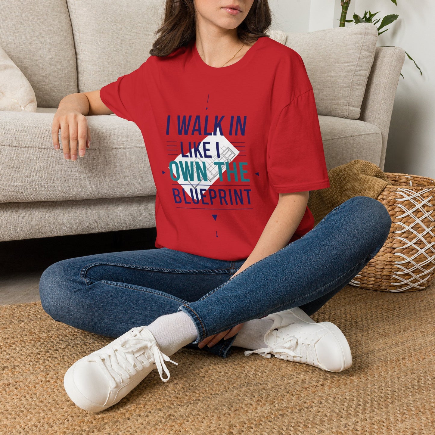 I Walk In Like I Own The Place T-Shirt — Confident Statement Tee