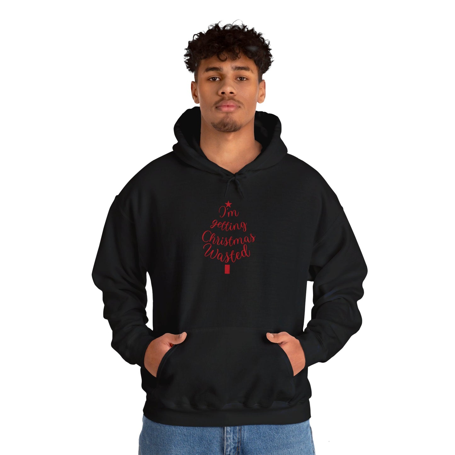 Christmas Wasted - Unisex Heavy Blend™ Hooded Sweatshirt