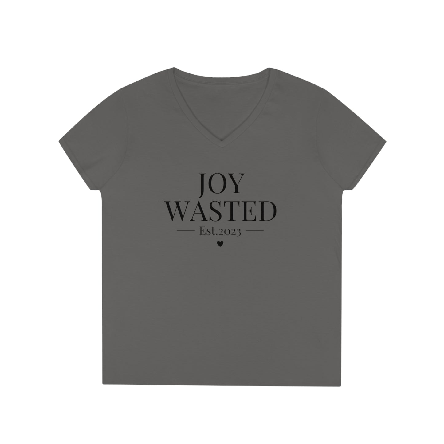 Ladies' Joy Wasted V-Neck T-Shirt