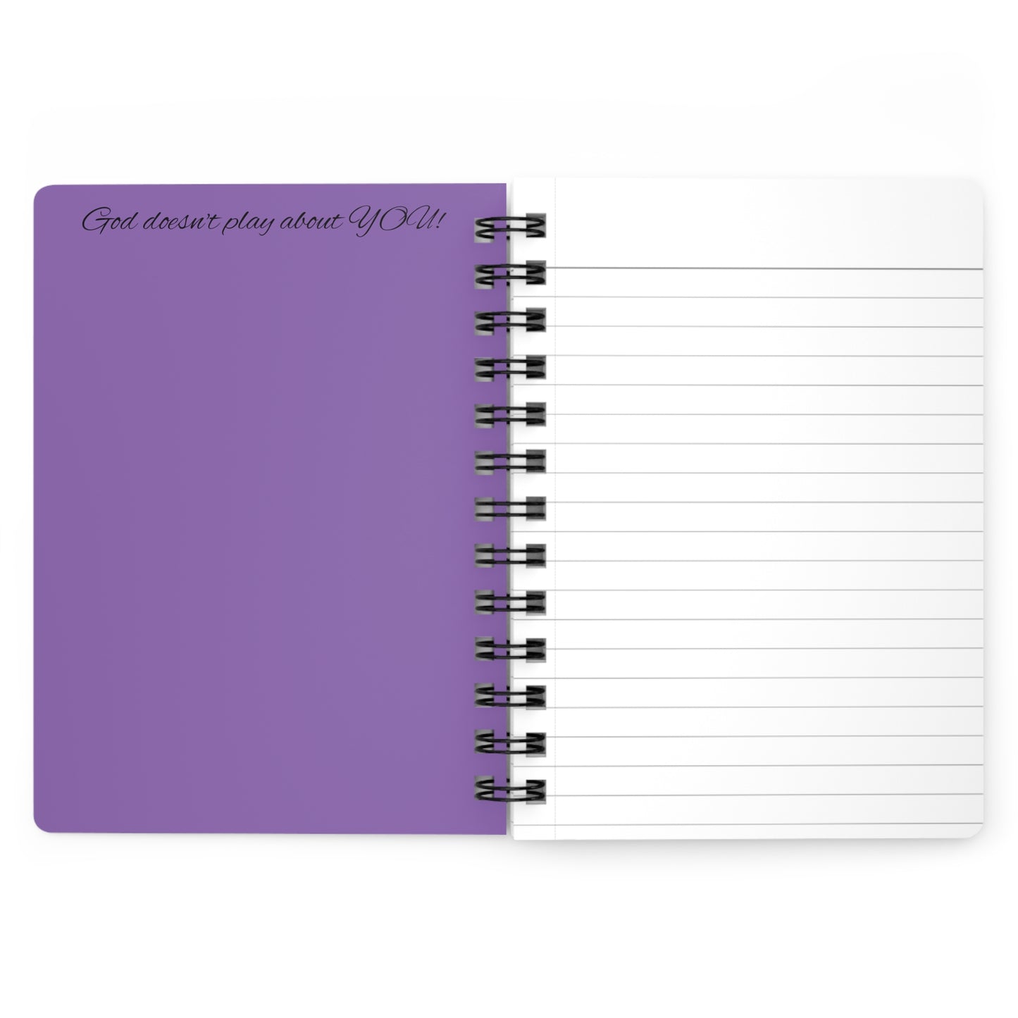 Joy Wasted Spiral Bound Journal