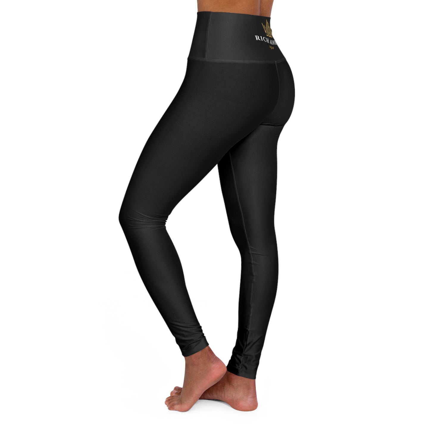 KB Dickey Core Brand - High Waisted Yoga Leggings (AOP)