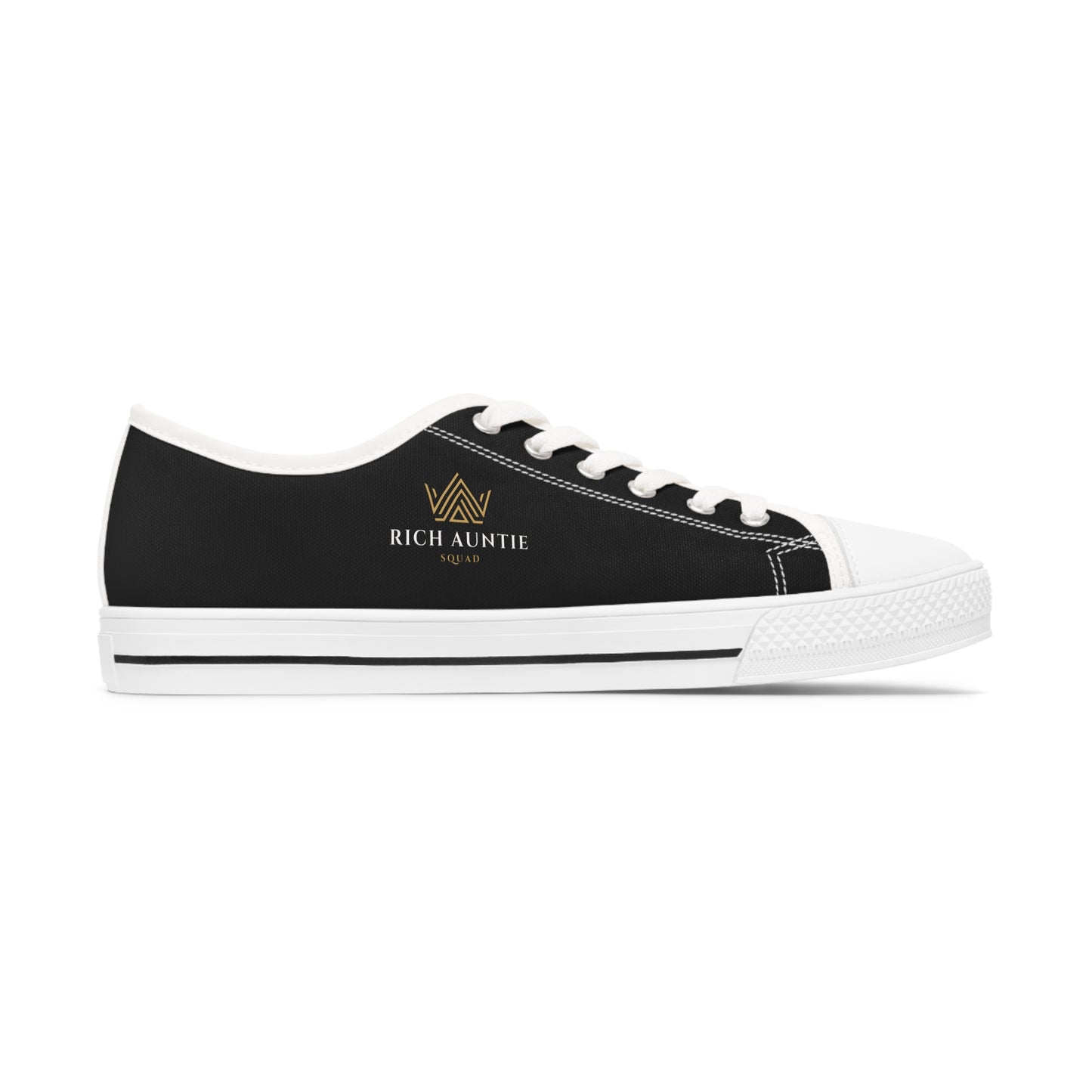 Rich Auntie Squad : Women's Low Top Sneakers