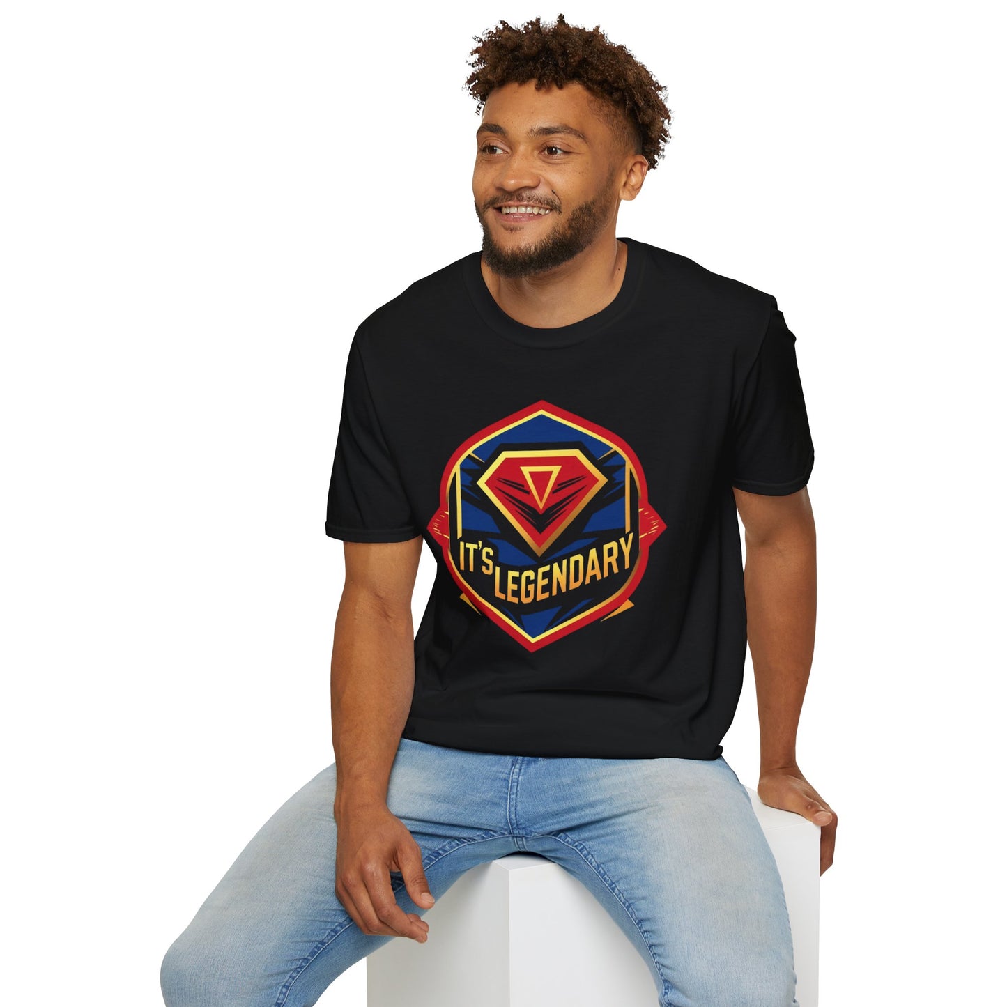 Legendary Unisex Softstyle T-Shirt - Perfect for Superhero Lovers, Anniversaries, Birthdays, or Everyday Wear, Comic Gift, Casual Tee, [...]