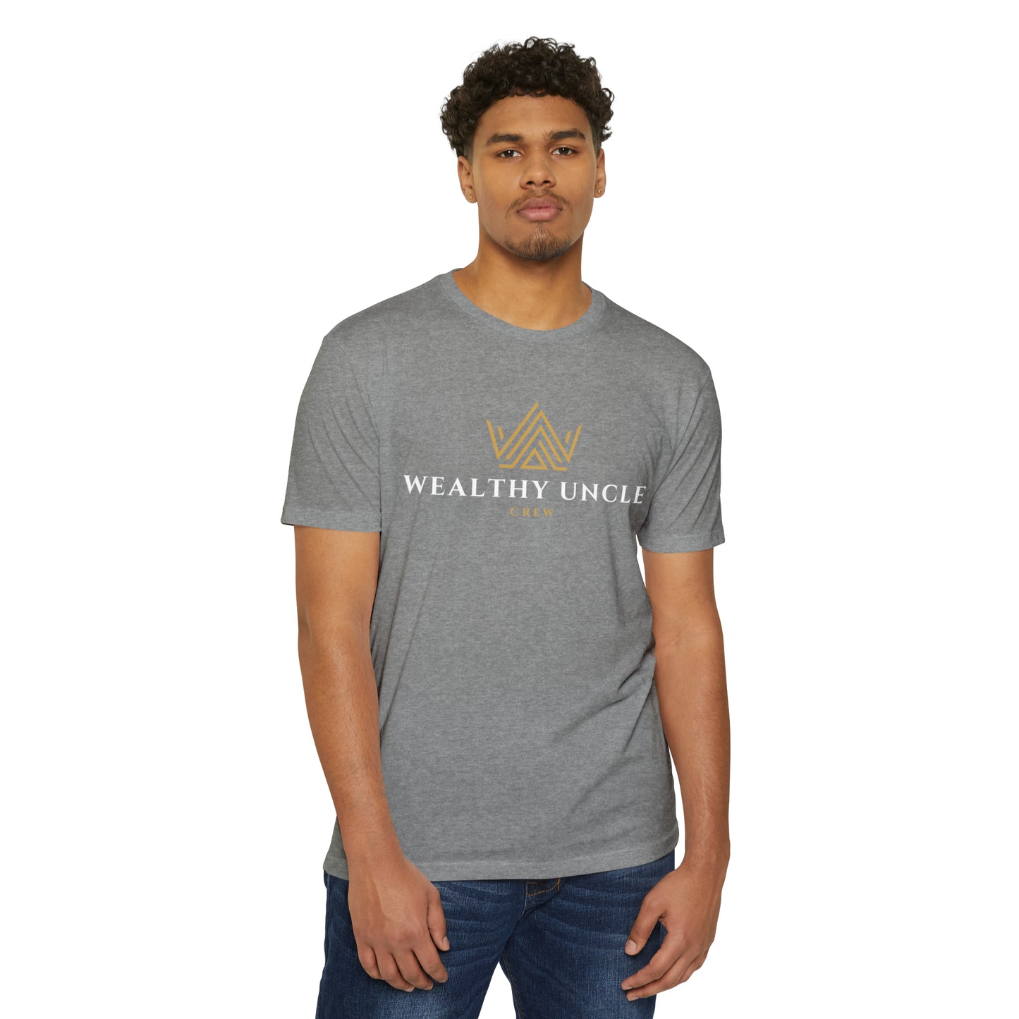 Wealthy Uncle Crew -  CVC Jersey T-shirt