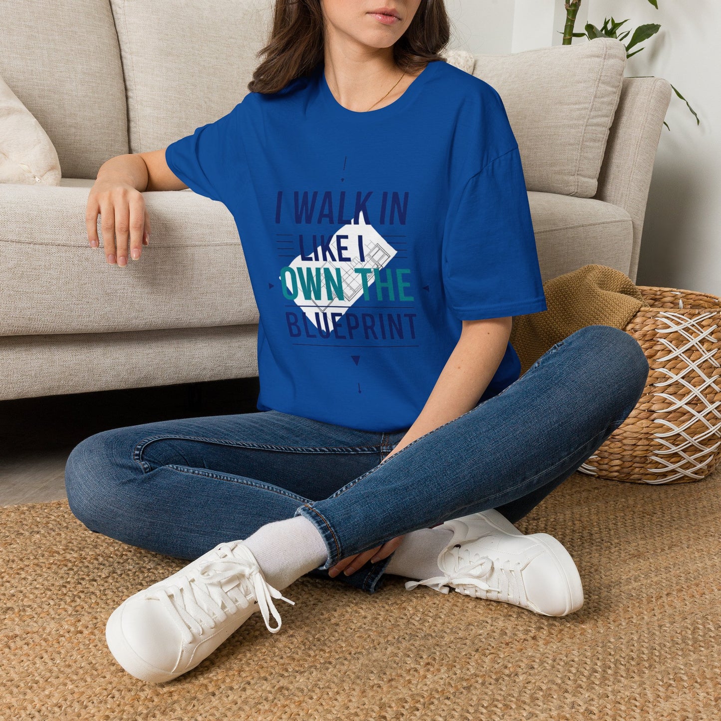 I Walk In Like I Own The Place T-Shirt — Confident Statement Tee
