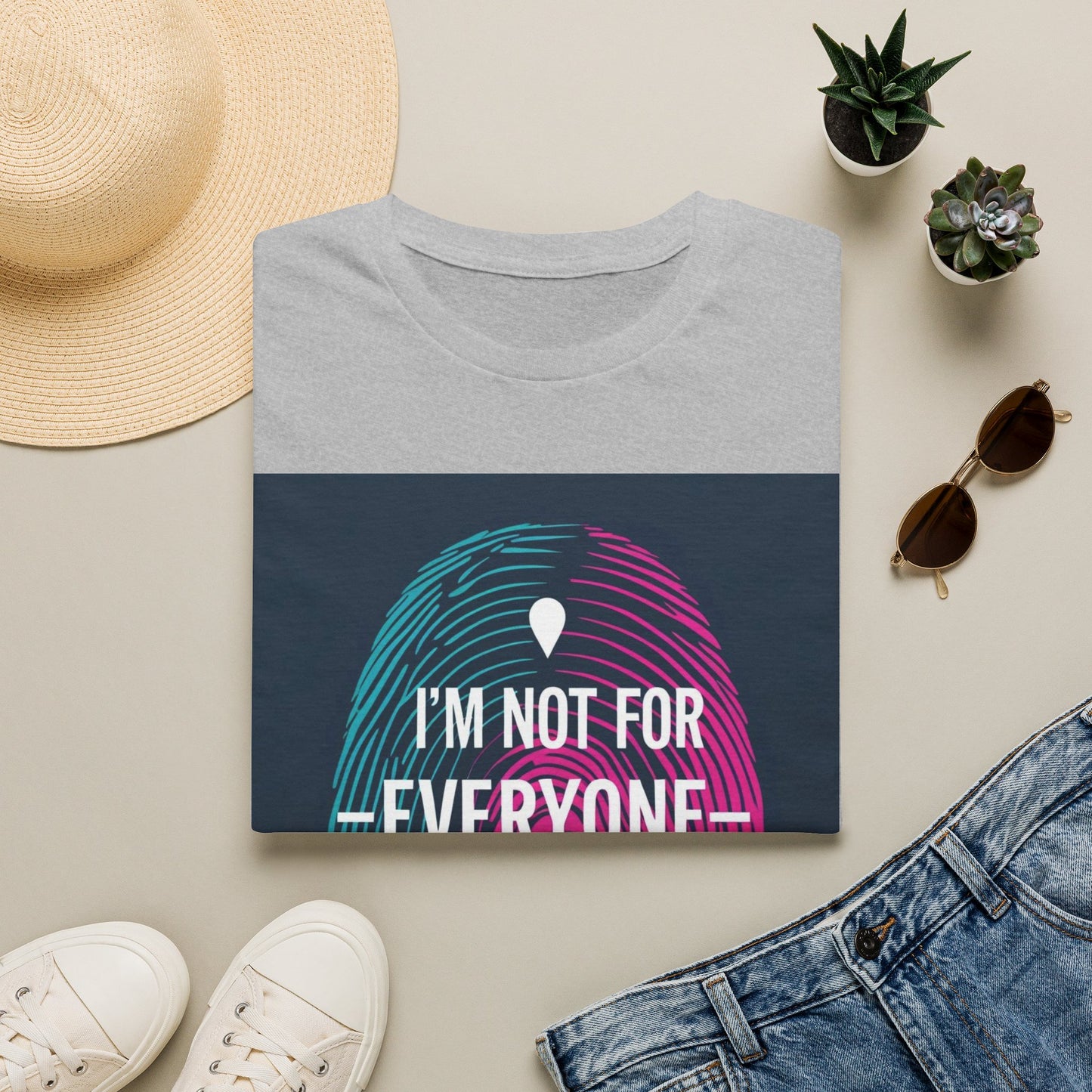 Statement T-Shirt — "I'm Not For Everyone" Graphic Tee