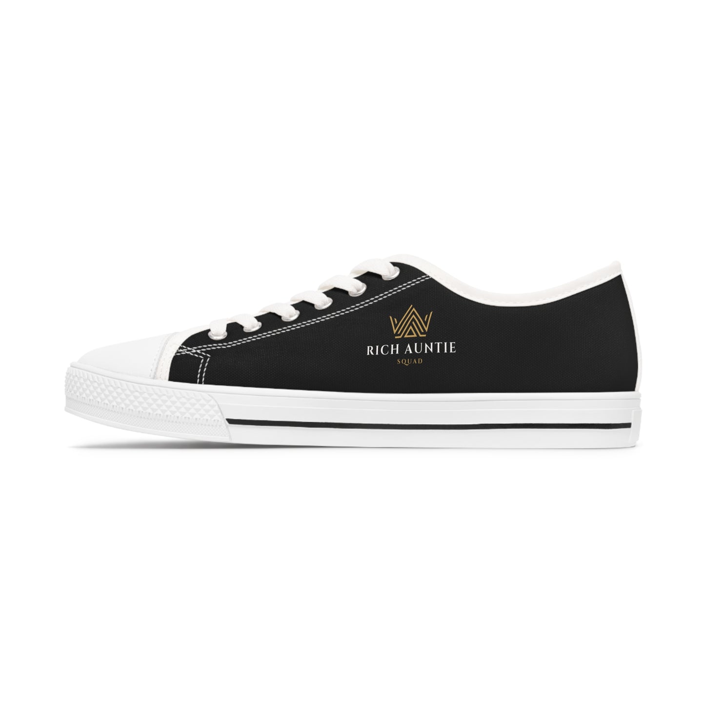 Rich Auntie Squad : Women's Low Top Sneakers