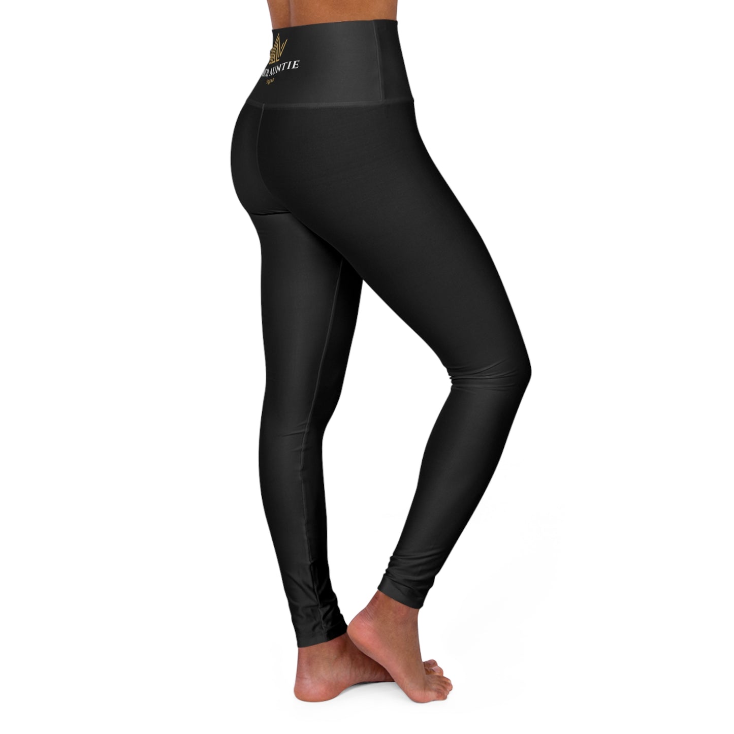 KB Dickey Core Brand - High Waisted Yoga Leggings (AOP)