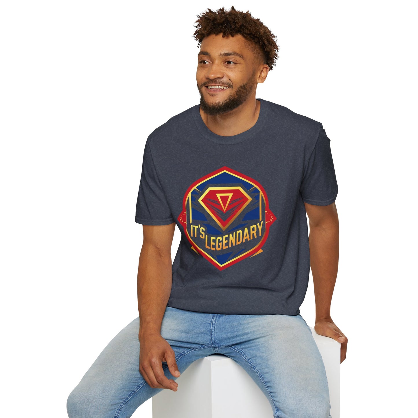 Legendary Unisex Softstyle T-Shirt - Perfect for Superhero Lovers, Anniversaries, Birthdays, or Everyday Wear, Comic Gift, Casual Tee, [...]