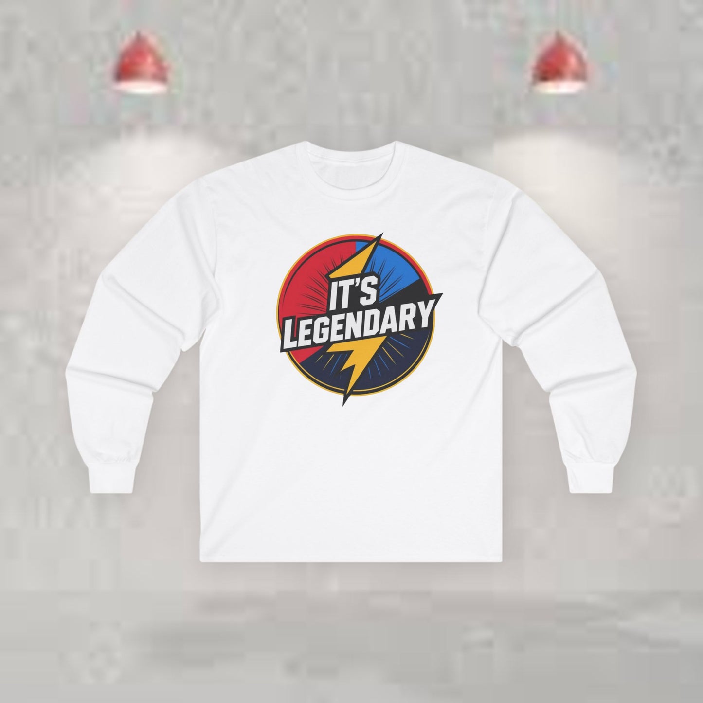 Legendary Long Sleeve Tee for Casual Days, Perfect for Gifts, Fun Celebrations, Retro Style, Everyday Wear, Unisex Design