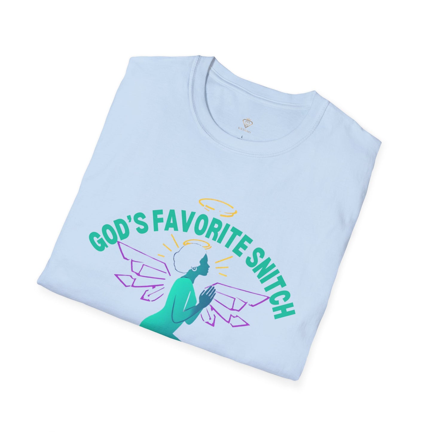 God's Favorite Snitch T-Shirt — Prayerful Faith Graphic Tee