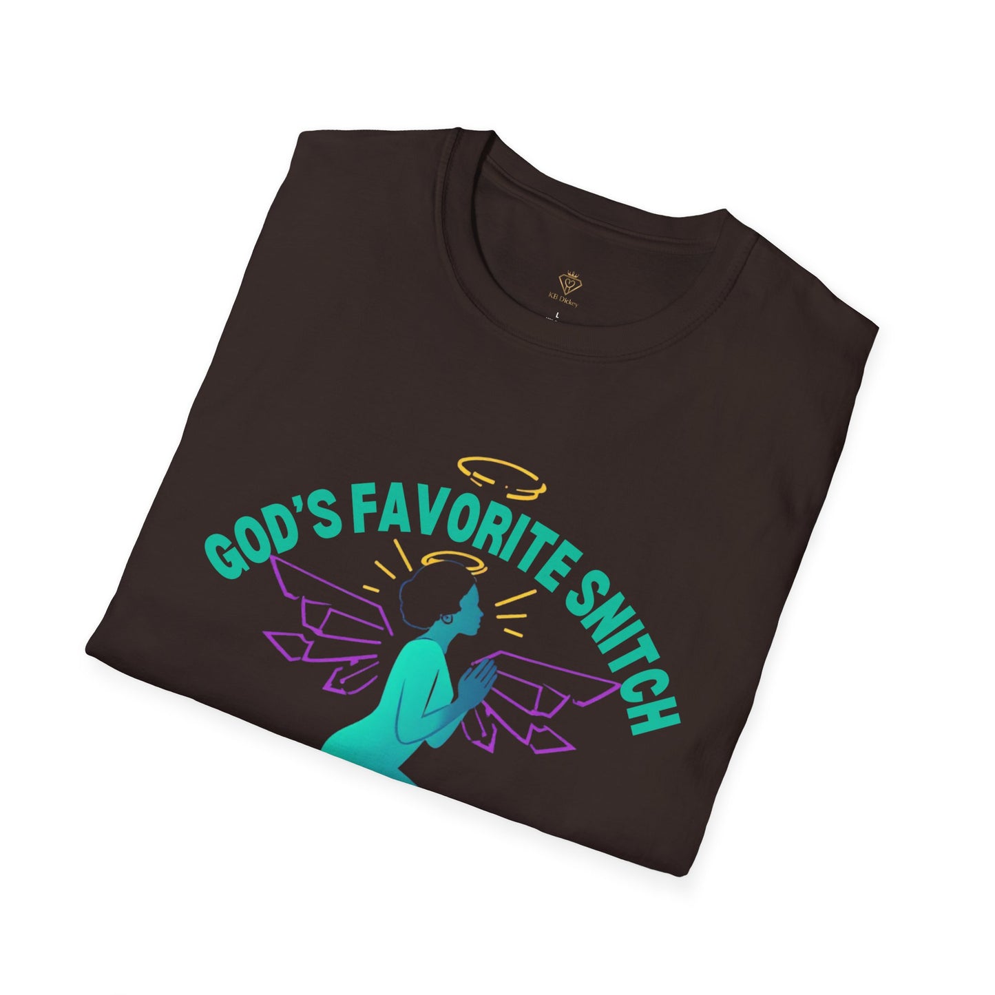 God's Favorite Snitch T-Shirt — Prayerful Faith Graphic Tee