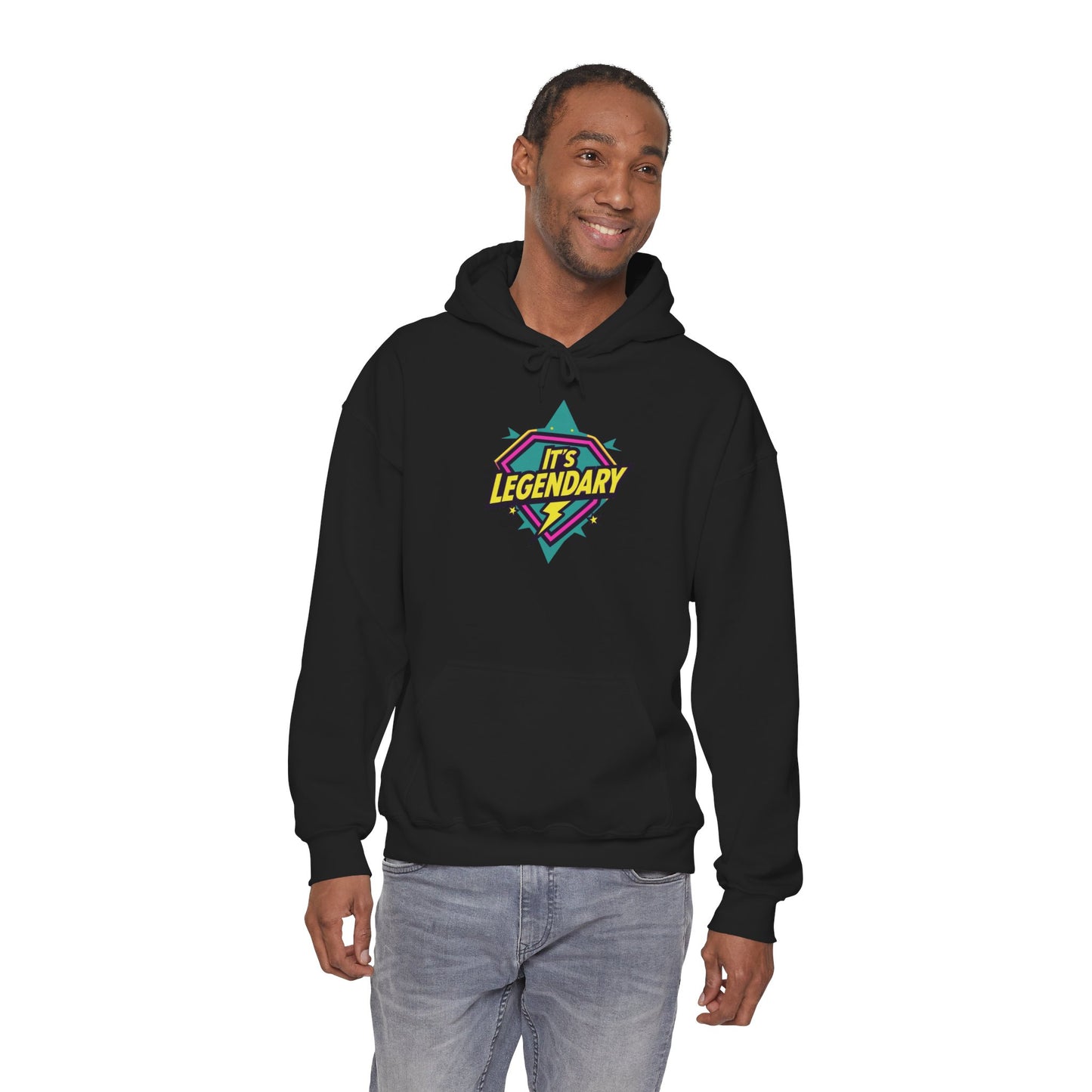 Legendary Unisex Hoodie | Funny Hooded Sweatshirt for Casual Wea