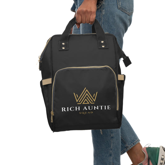 Rich Auntie Squad Multifunctional Diaper Backpack