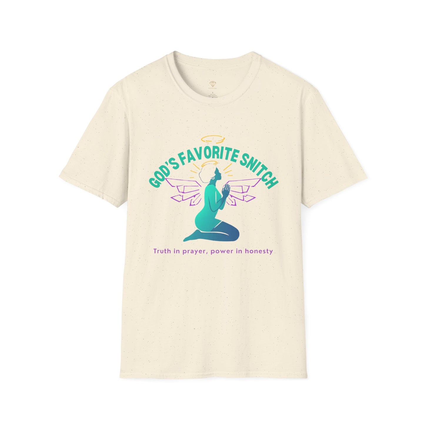 God's Favorite Snitch T-Shirt — Prayerful Faith Graphic Tee