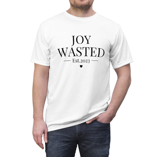 Joy Wasted Unisex Cut & Sew Tee (AOP)