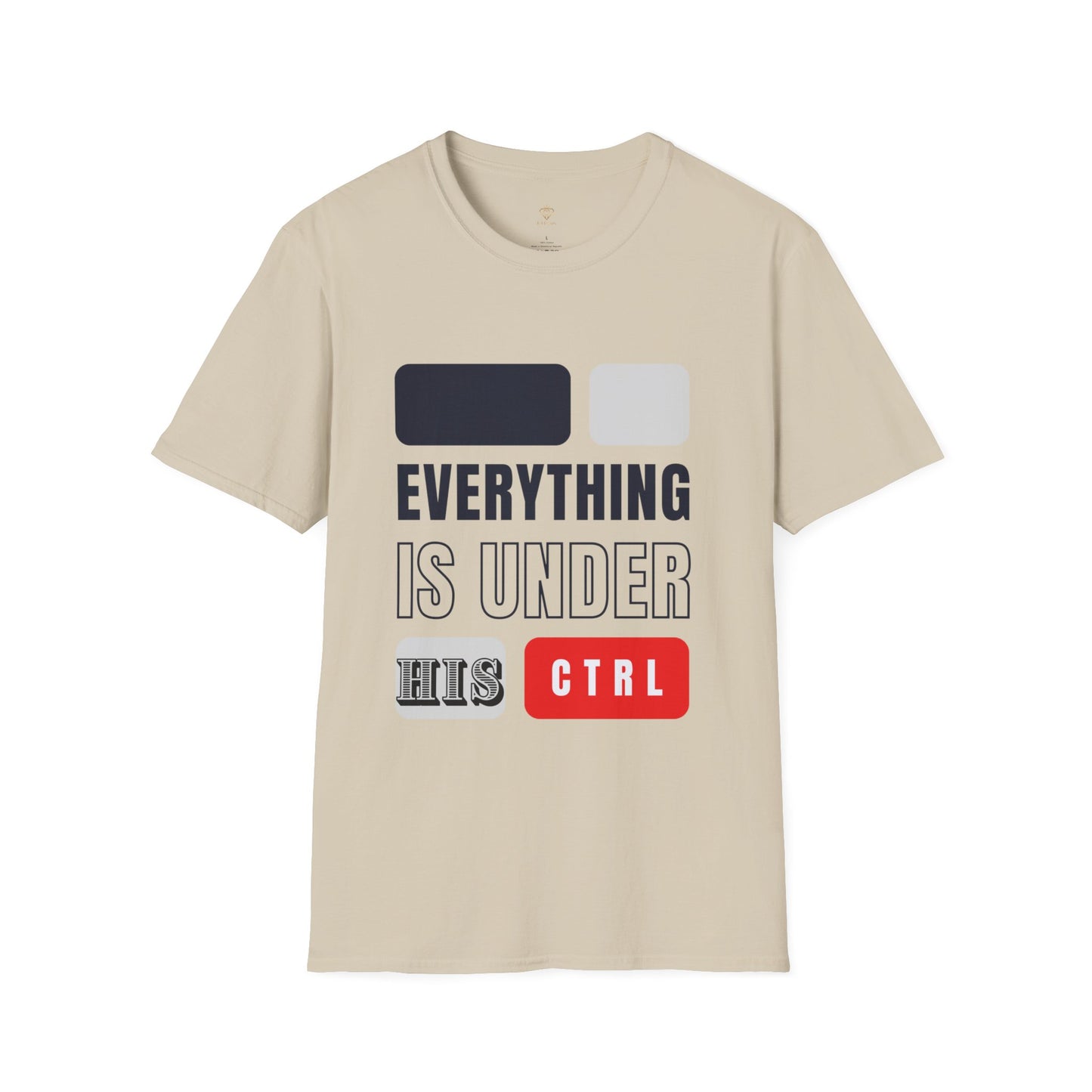 Everything is in HIS Ctrl -Unisex Softstyle T-Shirt