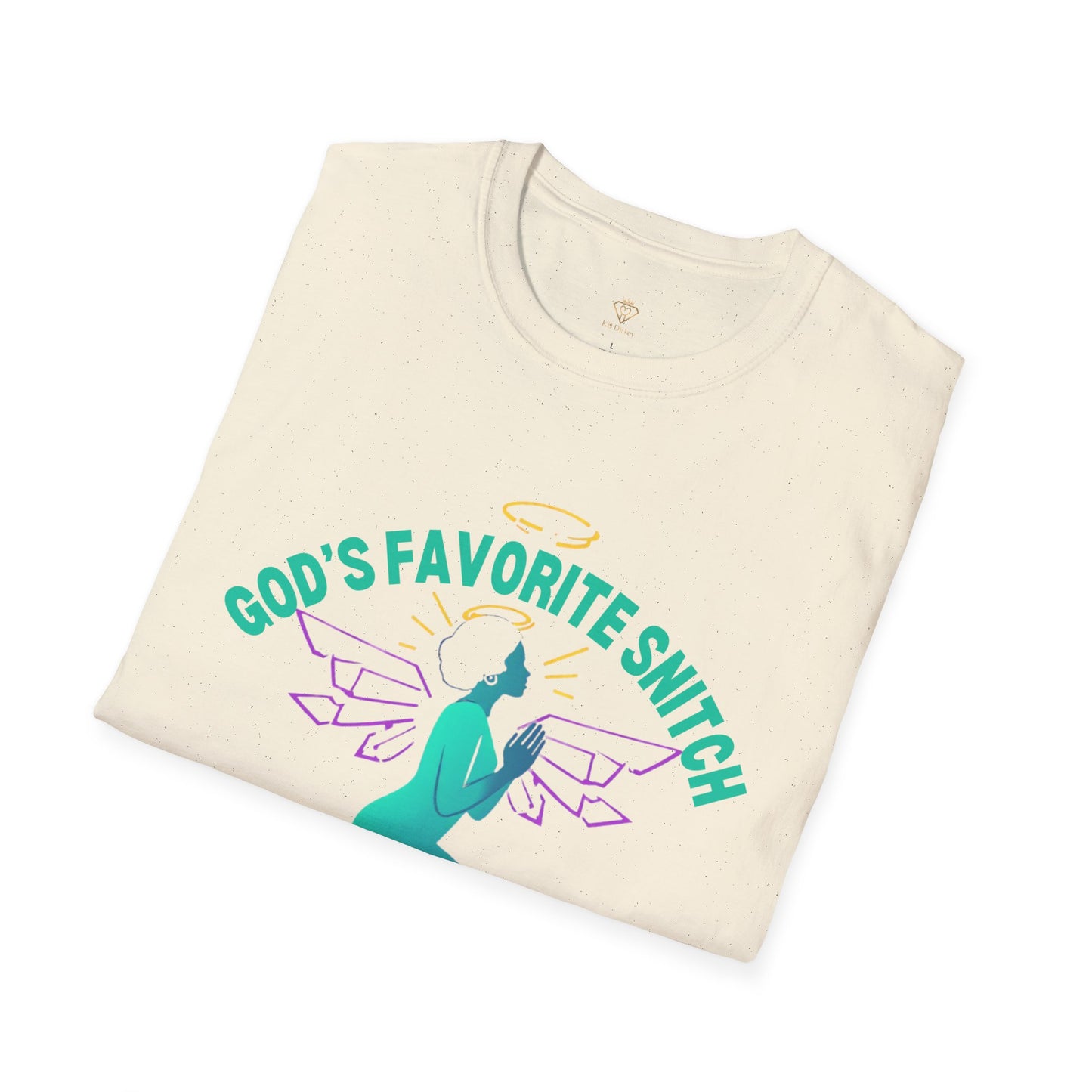 God's Favorite Snitch T-Shirt — Prayerful Faith Graphic Tee