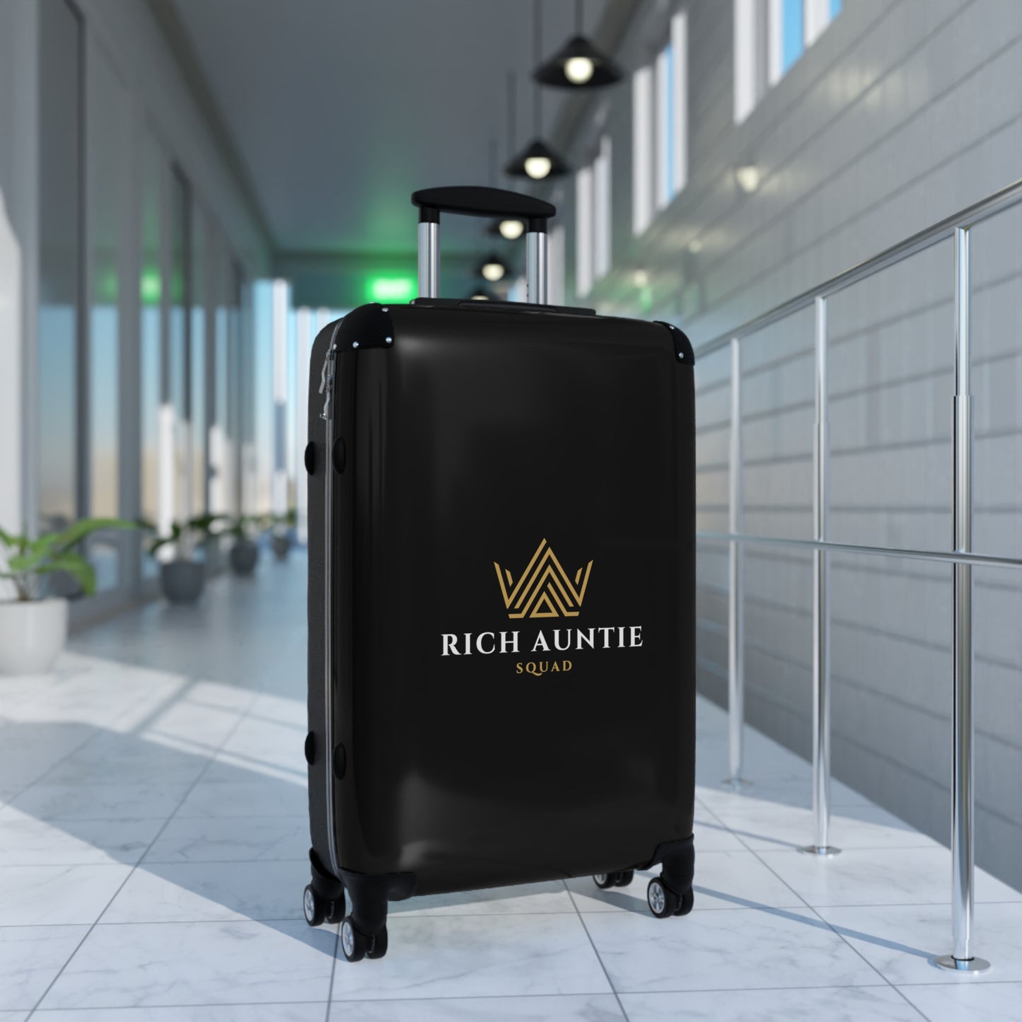 Rich Auntie Squad Suitcase