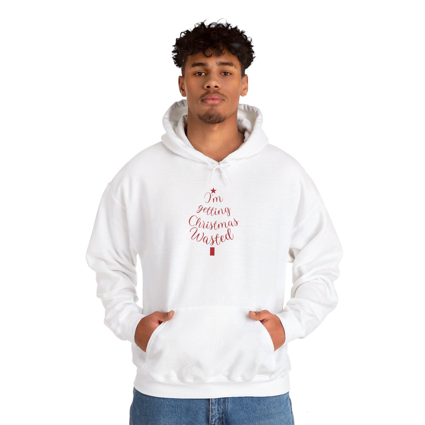 Christmas Wasted - Unisex Heavy Blend™ Hooded Sweatshirt