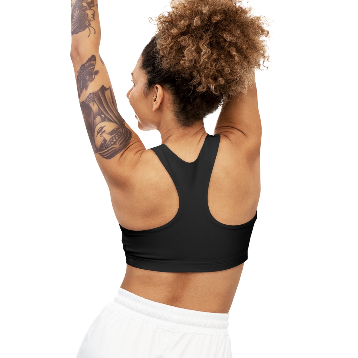 Rich Auntie Squad: Seamless Sports Bra (AOP)