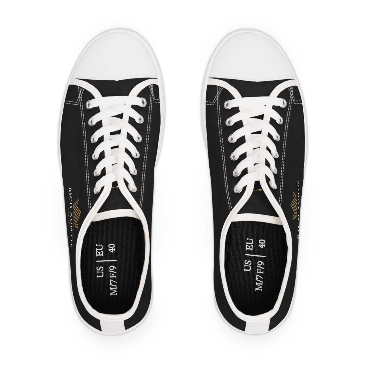 Rich Auntie Squad : Women's Low Top Sneakers