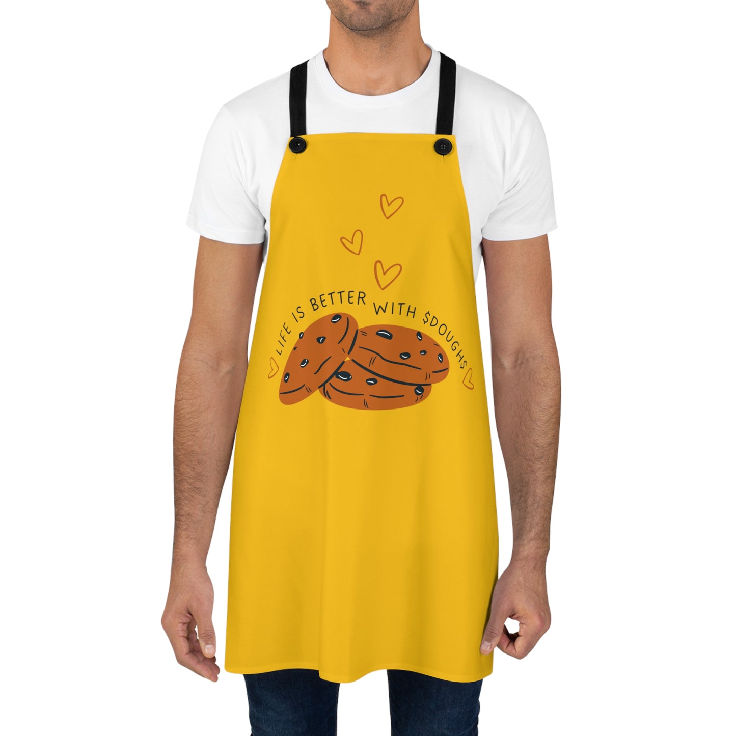 Life is Better with Dough Apron (AOP)