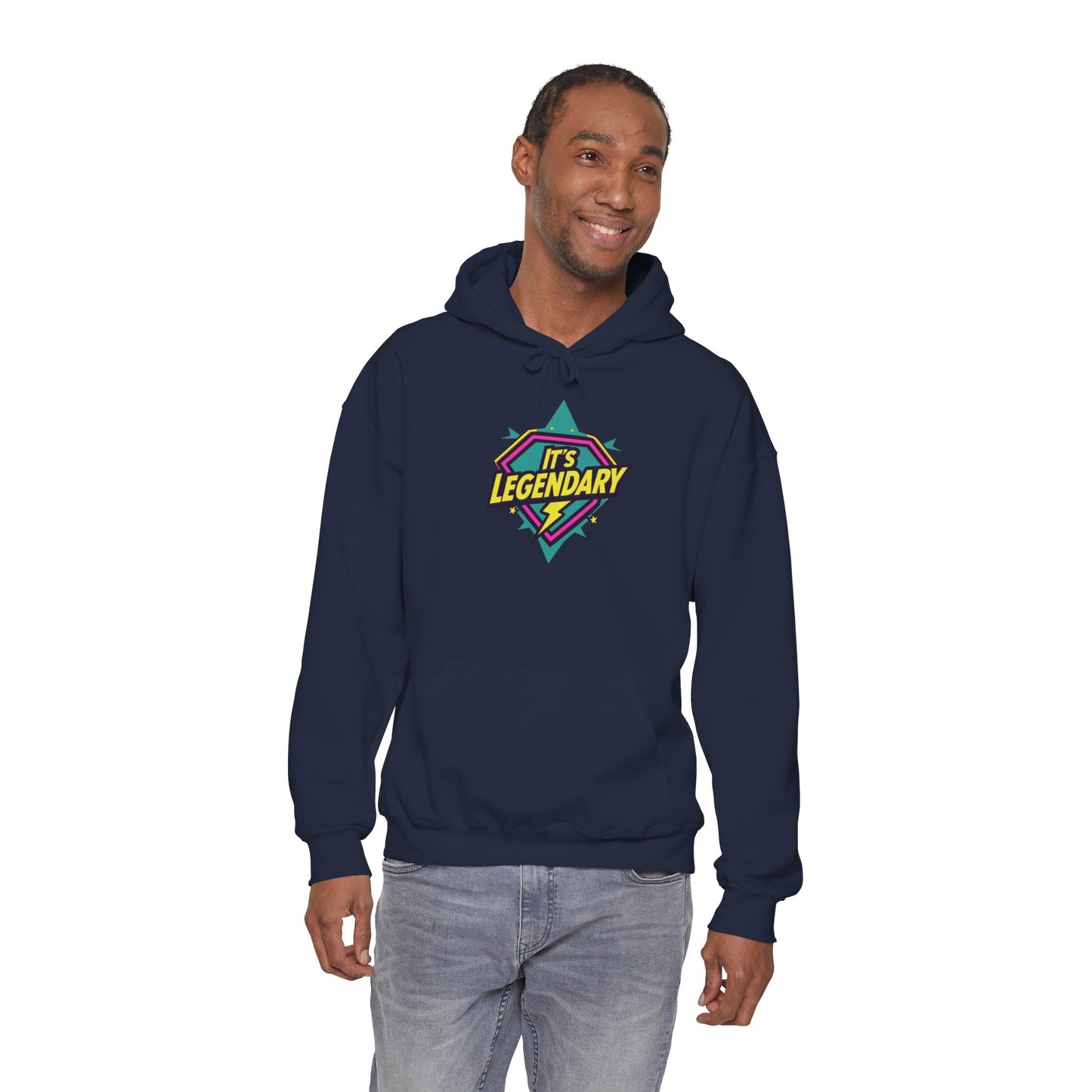 Legendary Unisex Hoodie | Funny Hooded Sweatshirt for Casual Wea