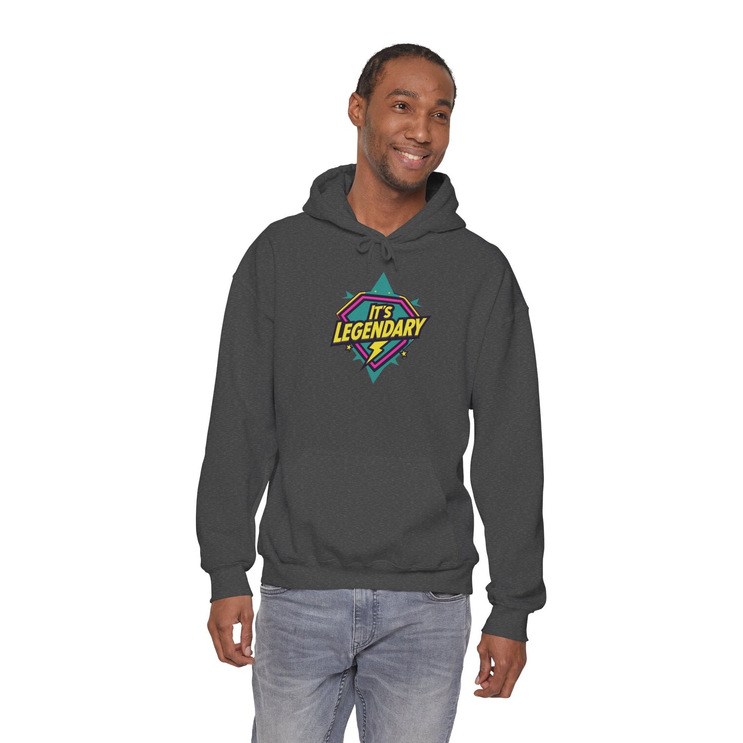Legendary Unisex Hoodie | Funny Hooded Sweatshirt for Casual Wea