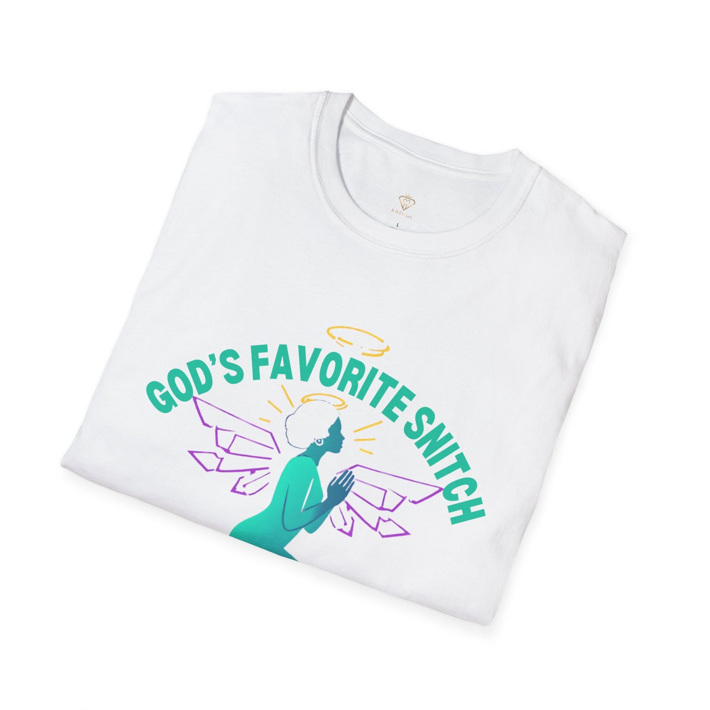 God's Favorite Snitch T-Shirt — Prayerful Faith Graphic Tee