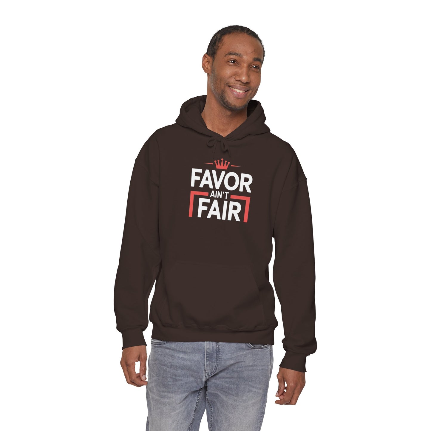 Favor Ain't Fair Hoodie – Bold Statement Graphic Pullover