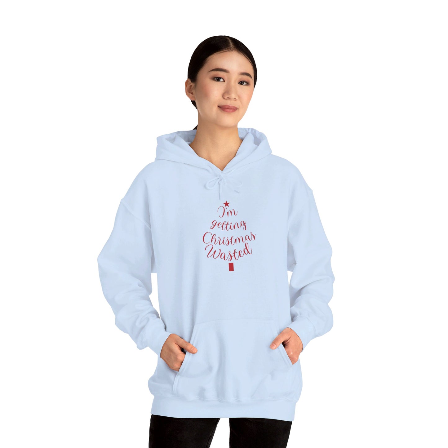 Christmas Wasted - Unisex Heavy Blend™ Hooded Sweatshirt