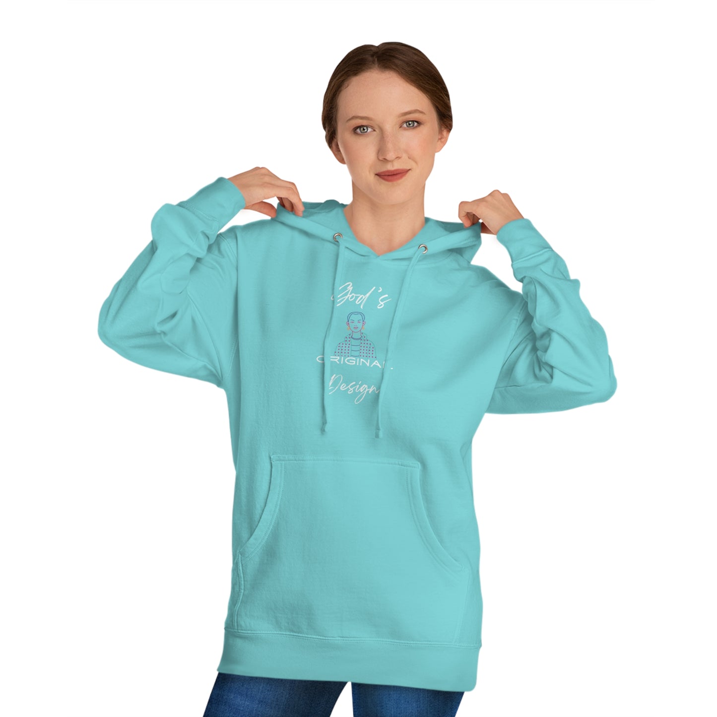 God Original Design Hooded Sweatshirt-ladies